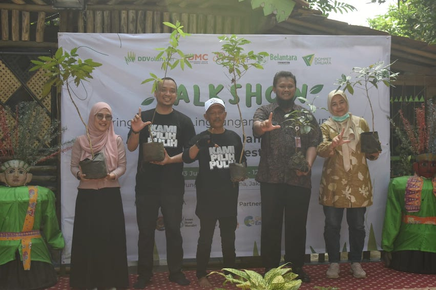 Klaster Filantropi Lingkungan Hidup dan Konservasi Tanam Pohon di 18 Provinsi di Indonesia
