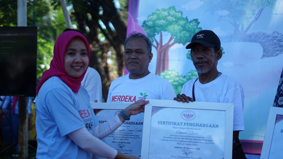 IIP BUMN dan Klikhijau Edukasi Warga Manggala Kelola Sampah untuk Mitigasi&nbsp;Iklim