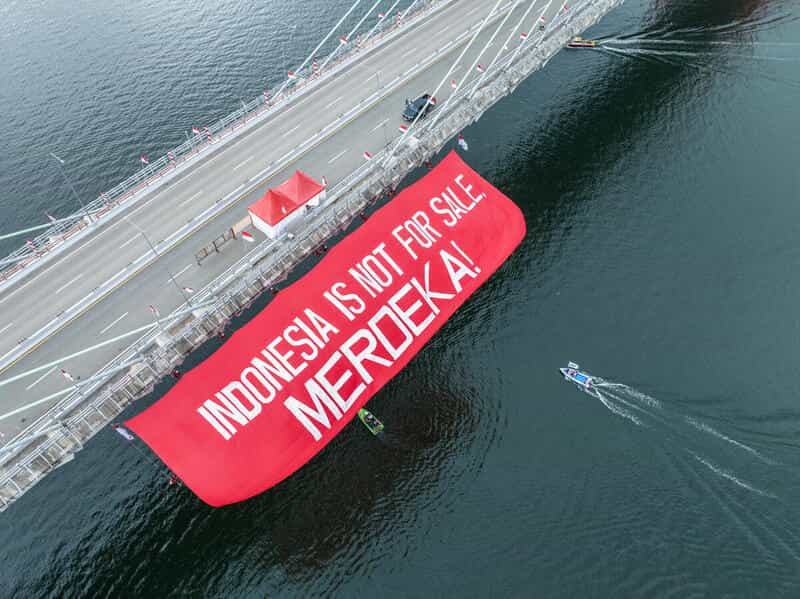 Indonesia is Not For Sale, Merdeka dari Kerusakan Lingkungan dan Pelemahan&nbsp;Demokrasi