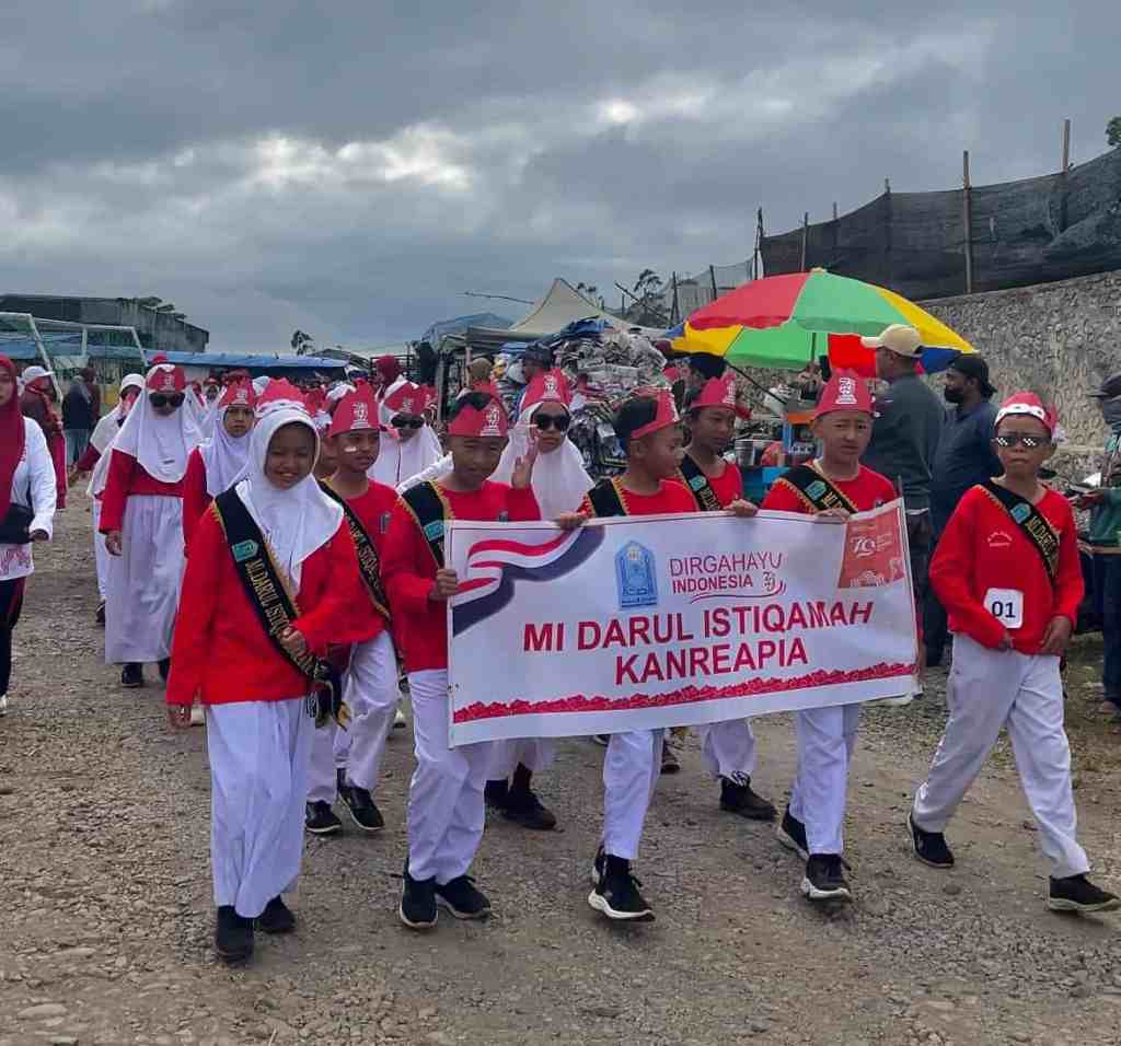 Momen Penuh Makna di Kampung Lestari, Gema Semarak Perayaan HUT RI di Desa Kanreapia